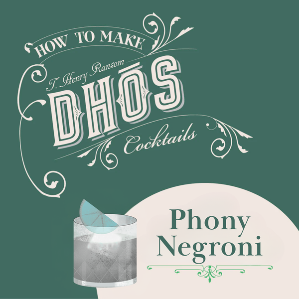 Dhōs Negroni | Bold Zero-Proof Classic Cocktail