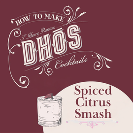 Dhōs Spiced Citrus Smash | Bold Zero-Proof Mocktail Recipe