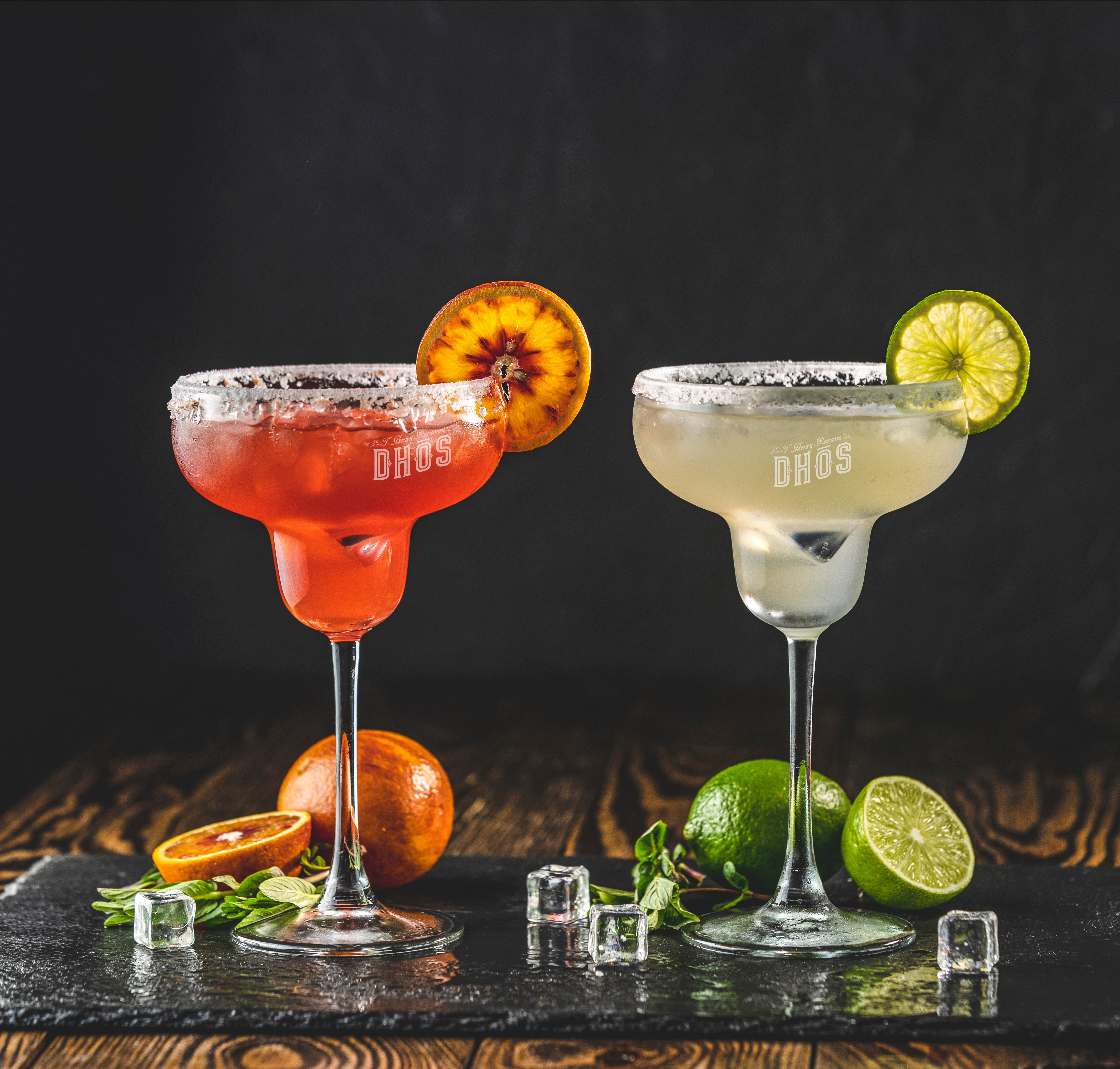 Premium Margarita Glass – Elegant & Durable Mocktail Glassware – Dhos Spirits